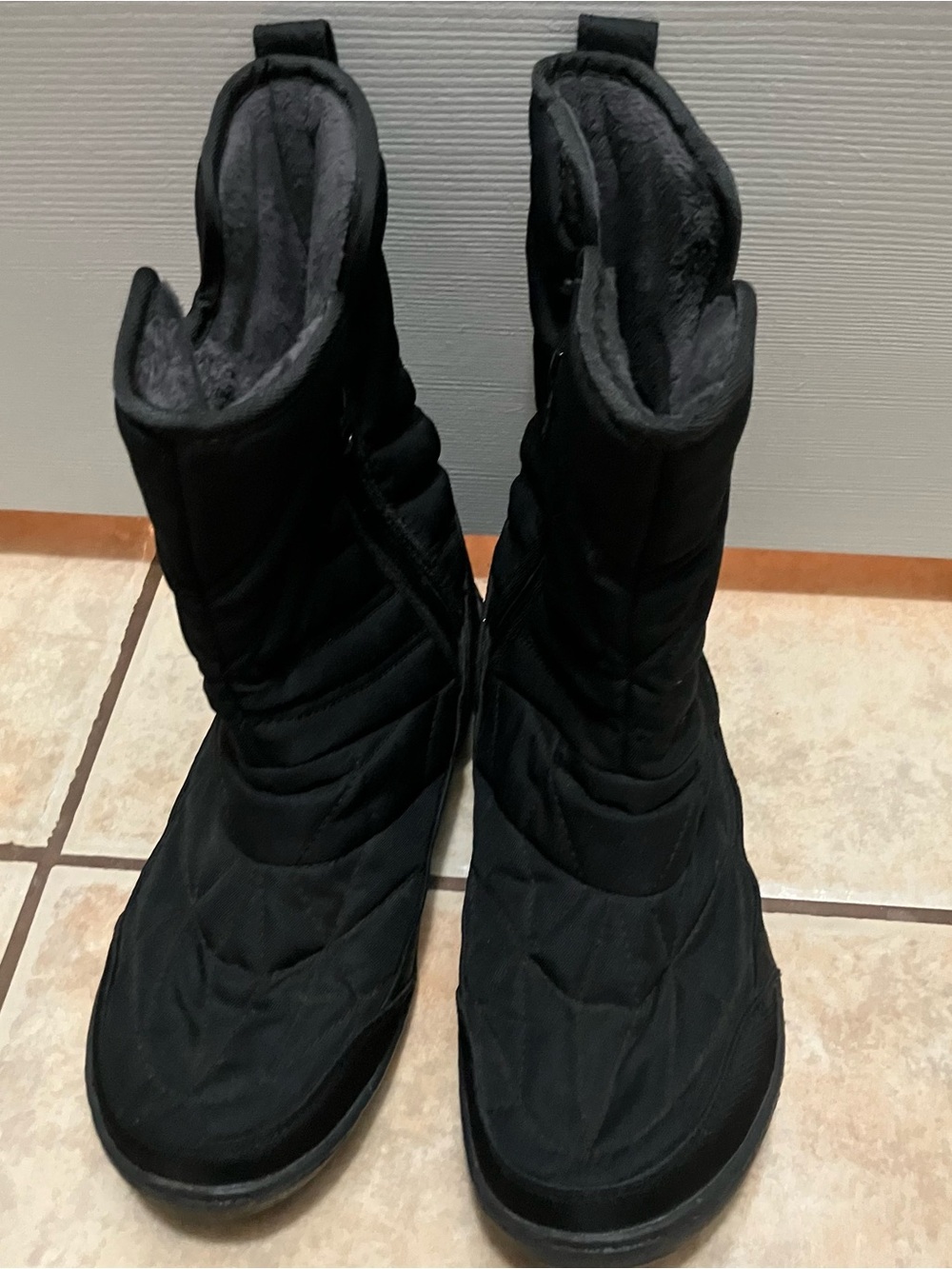 Columbia Black Minx Slip III Waterproof Winter Boots | Size 7